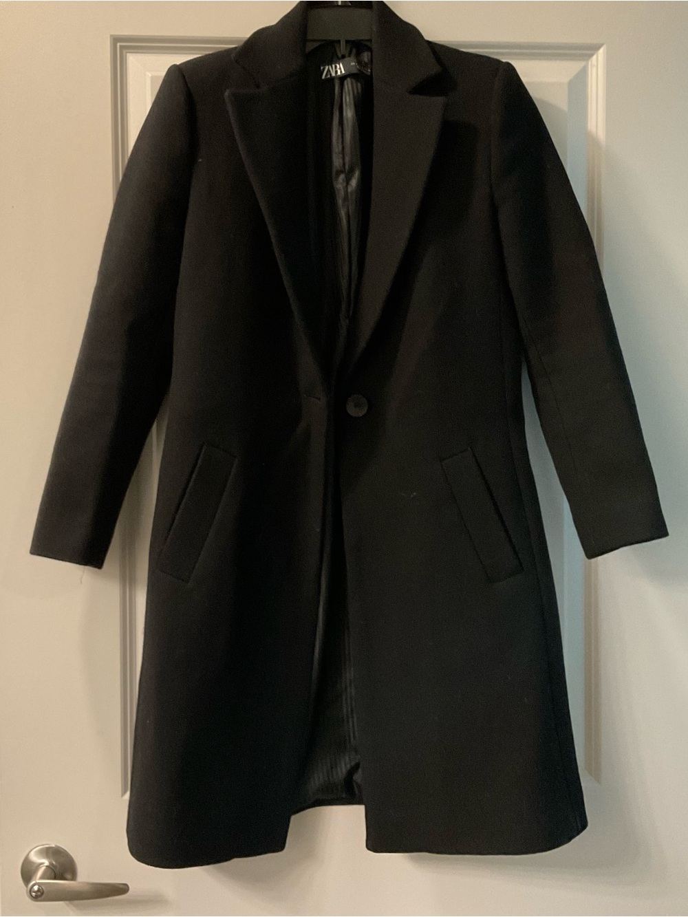 Zara Black Long Coat